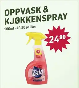 Holdbart OPPVASK & KJØKKENSPRAY tilbud
