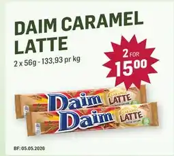 Holdbart DAIM CARAMEL LATTE tilbud