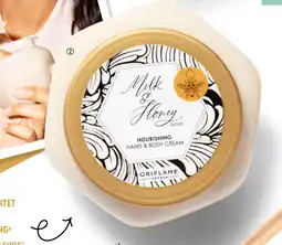 Oriflame Milk & Honey Gold Nourishing Hand & Body Cream tilbud