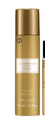 Oriflame Giordani Gold Essenza Perfumed Body Spray tilbud