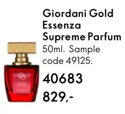 Oriflame Giordani Gold Essenza Supreme Parfum tilbud