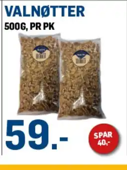 Price Lagerbutikk Valnøtter tilbud