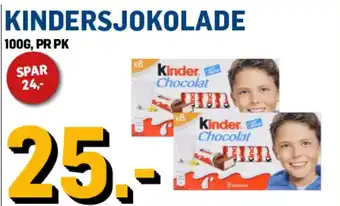 Price Lagerbutikk Kindersjokolade tilbud