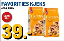 Price Lagerbutikk Favorities kjeks tilbud