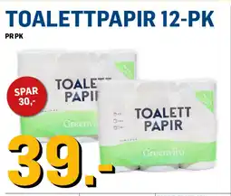 Price Lagerbutikk Toalettpapir 12-pk tilbud