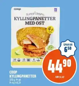 Coop Obs Coop kyllingpanetter tilbud