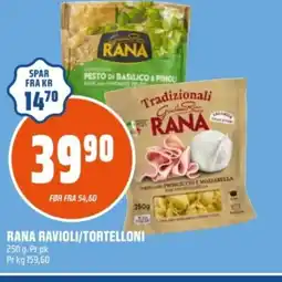 Coop Obs Rana ravioli/tortelloni tilbud