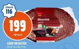 Coop Obs Coop oksestek tilbud