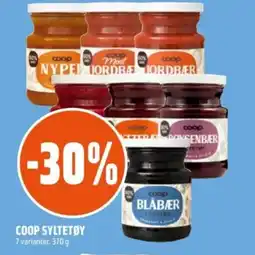 Coop Obs Coop syltetøy tilbud