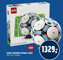 Coop Obs Lego® Editions fotball 43019 tilbud