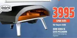 Coop Obs Ooni Koda 16 gass pizzaovn tilbud