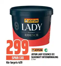 Coop Obs Jotun Lady essence 07/ silkematt interiørmaling tilbud