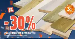 Coop Obs På all lagerført kledning tilbud