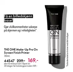 Oriflame THE ONE Make-Up Pro On Screen Finish Primer tilbud