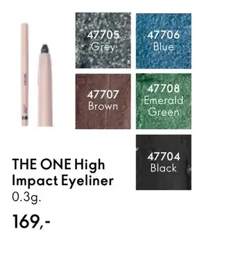 Oriflame THE ONE High Impact Eyeliner tilbud