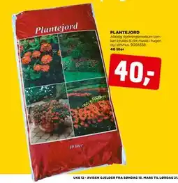 jem & fix PLANTEJORD tilbud