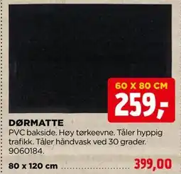 jem & fix DØRMATTE tilbud