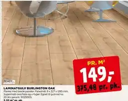 jem & fix LAMINATGULV BURLINGTON OAK tilbud
