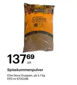 Storcash Spisskummenpulver tilbud