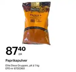 Storcash Paprikapulver tilbud