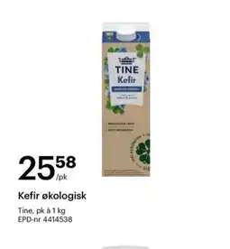 Storcash TINE Kefir økologisk tilbud