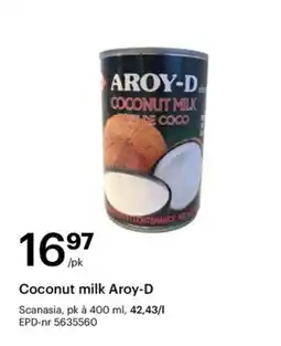 Storcash Coconut milk Aroy-D tilbud