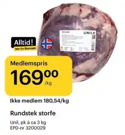 Storcash Rundstek storfe tilbud
