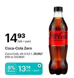 Storcash Coca-Cola Zero tilbud