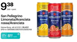 Storcash San Pellegrino Limonata/Aranciata rossa/Aranciata tilbud