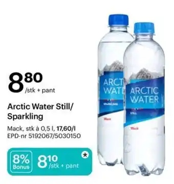 Storcash Arctic Water Still/ Sparkling tilbud