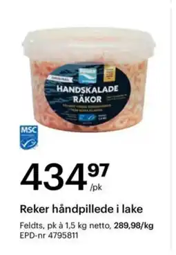 Storcash Reker håndpillede i lake tilbud