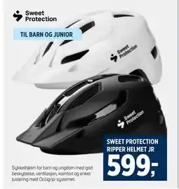 Sport 1 SWEET PROTECTION RIPPER HELMET JR tilbud