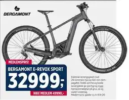 Sport 1 BERGAMONT E-REVOX SPORT tilbud