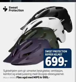 Sport 1 SWEET PROTECTION RIPPER HELMET tilbud