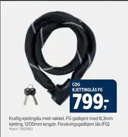 Sport 1 COG KJETTINGLÅS FG tilbud