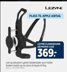 Sport 1 LEZYNE FLASKEHOLDER AIR MATRIX CAGE tilbud