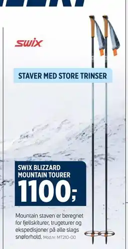 Sport 1 SWIX BLIZZARD MOUNTAIN TOURER tilbud