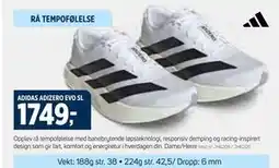 Sport 1 ADIDAS ADIZERO EVO SL tilbud