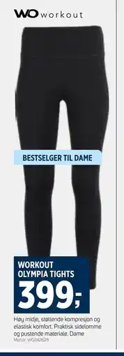 Sport 1 WORKOUT OLYMPIA TIGHTS tilbud