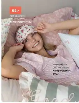 Kid Interiør Rose sovemaske tilbud