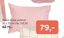 Kid Interiør Hallie krepp putevar tilbud