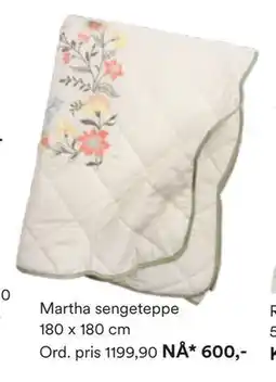 Kid Interiør Martha sengeteppe tilbud