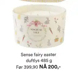 Kid Interiør Sense fairy easter duftlys tilbud