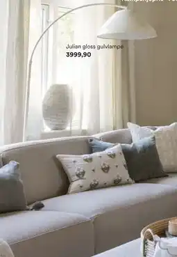 Kid Interiør Julian gloss gulvlampe tilbud