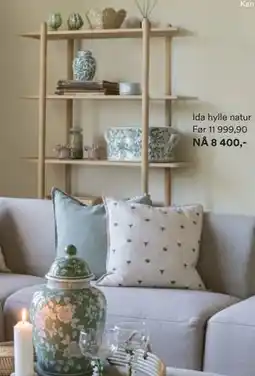 Kid Interiør Ida hylle natur tilbud