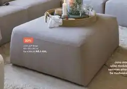 Kid Interiør Juno puff Beige tilbud