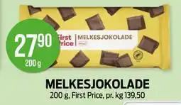 Kiwi MELKESJOKOLADE tilbud