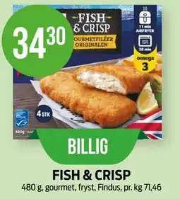Kiwi FISH & CRISP tilbud