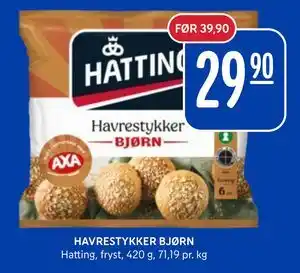 Rema 1000 HAVRESTYKKER BJØRN tilbud