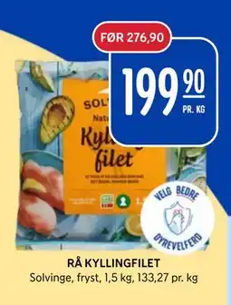Rema 1000 RÅ KYLLINGFILET tilbud